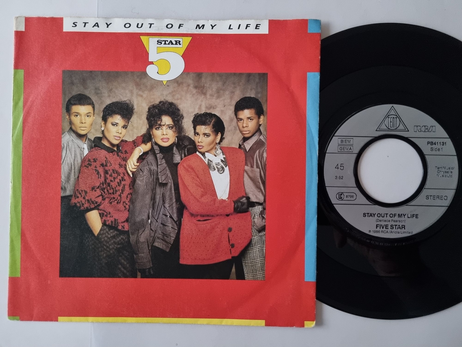 Five Star - Stay Out Of My Life 7'' Vinyl Germany