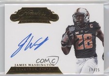 2018 Panini Flawless Collegiate 17/25 James Washington #115 Auto 0tw4