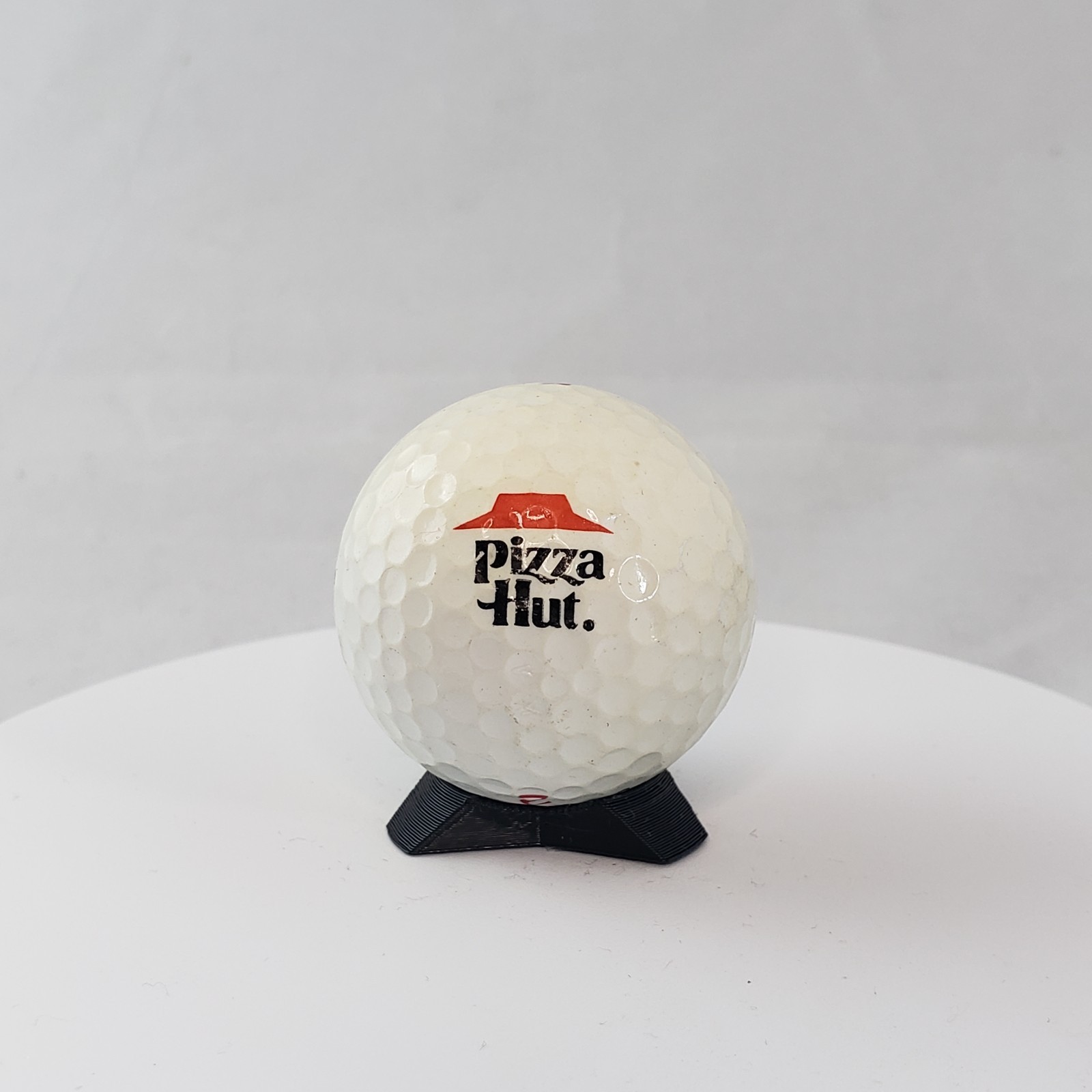 Pizza Hut Two piece 420 Vintage Collectible Logo Slazenger Golf Ball