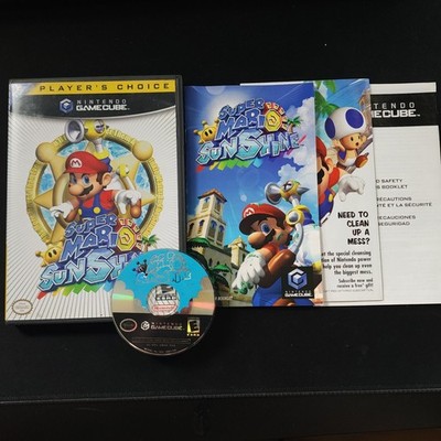 Super Mario Sunshine GameCube CIB NTSC-U/C Tested