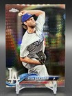 2018 Topps Chrome CLAYTON KERSHAW Prism Refractor #121 Dodgers