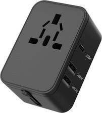 International Travel Plug Adapter,Universal AC Power Plug Converter