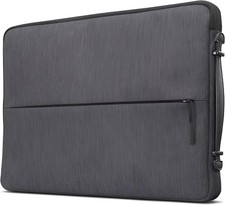 Lenovo 15.6 Inch Urban Sleeve for Laptop/Notebook/Tablet - Charcoal Grey, Water
