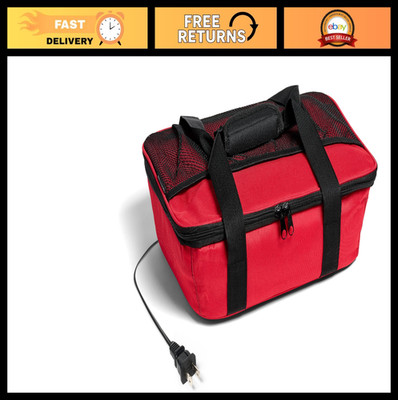 Portable Electric Food Heater & Warmer - Large Heated Lunch Box for Home/Car - C