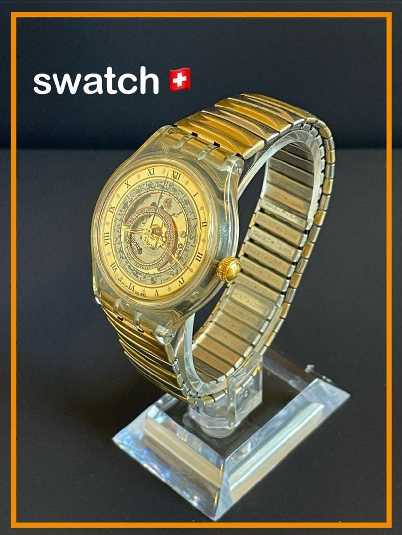 SWATCH Automatic Analog Watch Skeleton 12 Constel… - image 1