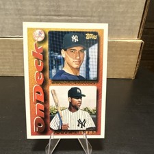 Topps On Deck 640 Andy Pettitte Ruben Rivera New York Yankees Rookie Card