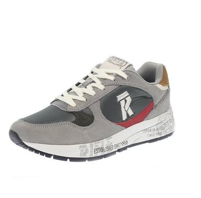 Rifle Flint - Low Sneaker aus grünem Wildleder - Größe 40 [24,3 cm] Herrenschuhe