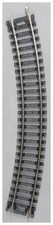 Atlas HO Scale Code 100 18" Radius Curve Bulk Model Train Track 10-Pack 