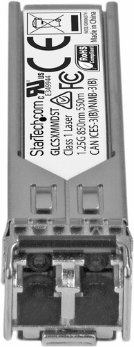 StarTech.com Cisco GLC-SX-MMD Compatible SFP Module - 1000BASE-SX - 1GbE Multimo - Afbeelding 2 van 4
