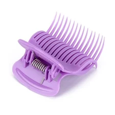  24 Hot Roller Clips for Hair Curler Claw Clip Replacement Hair Section Purple
