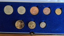 Südafrika Münze 1991 acht Münzen im Präsentationskoffer