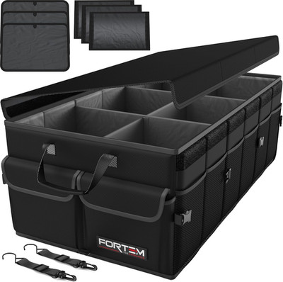 FORTEM Kofferraum Organizer, Kofferraumtasche, Zusammenklappbarer Auto Organizer