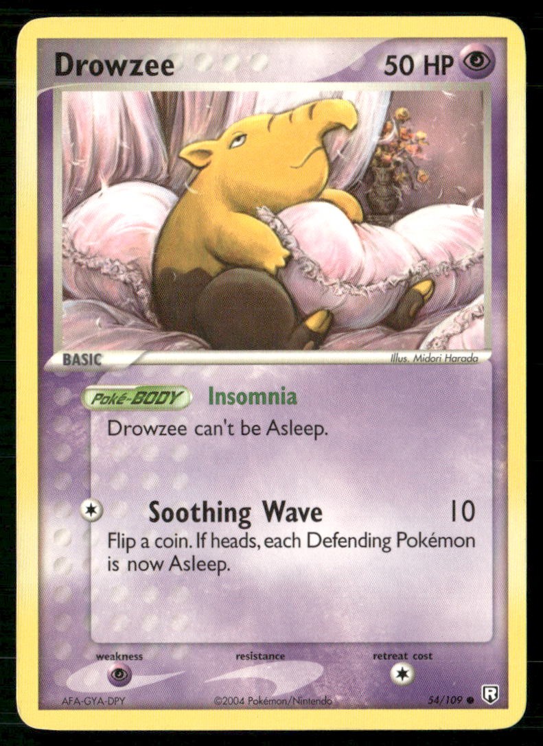 Team Rocket Returns #54/109 Drowzee