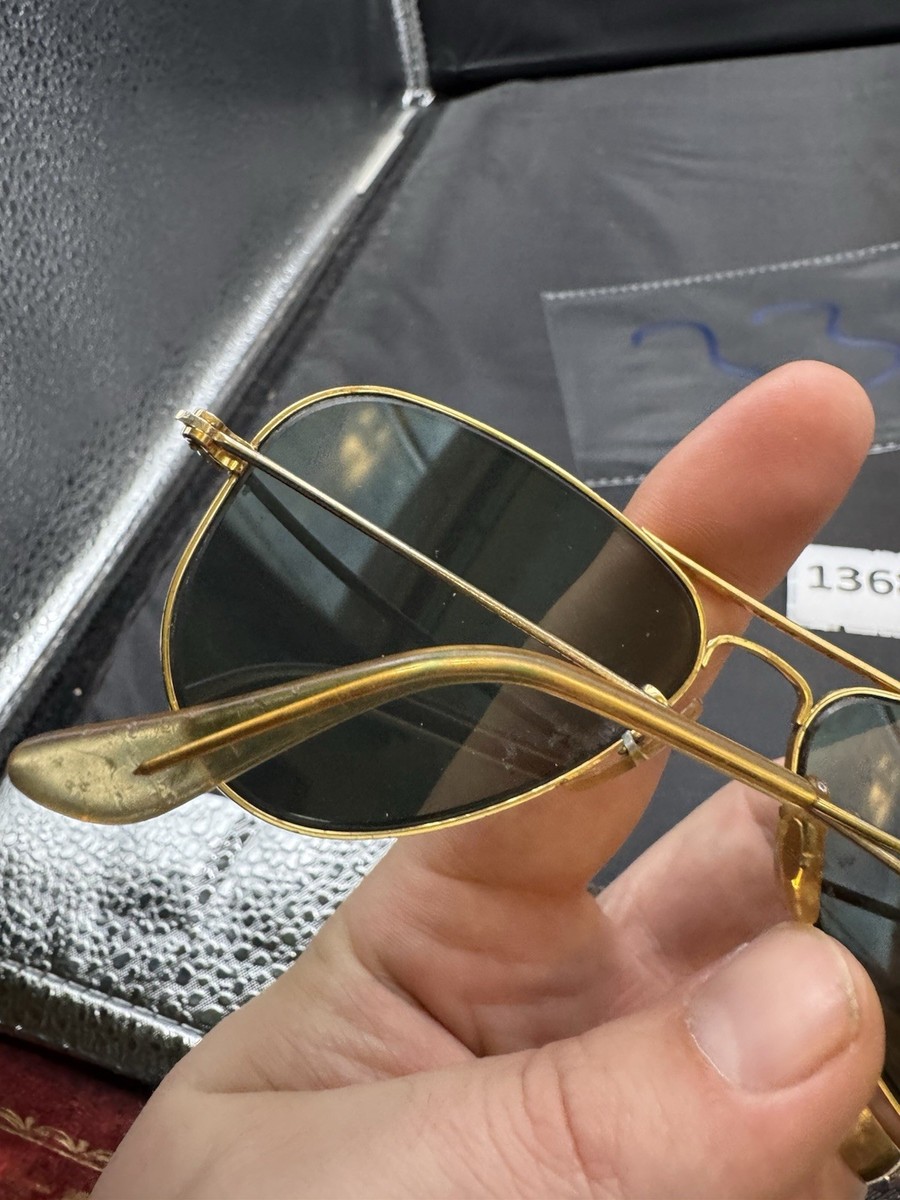 Ray-Ban Vintage Aviator Sunglasses (Bausch & Lomb) 52-14 Rare