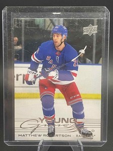 2025-26 Upper Deck Series 1 Young Guns #239 Matthew Robertson