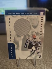 1999 In The Game Be A Player Mats Sundin All-star Jersey Relic