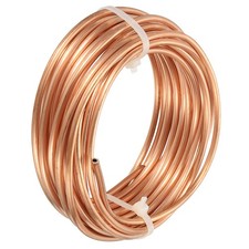 Refrigerator Copper Pipe 3.0mm x 4mm Long 7.5 M Flexible Tubing
