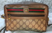 Borsa a tracolla Gucci vintage GG Supreme linea Sherry Ophidia