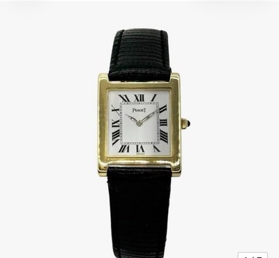 Piaget Tank Vintage Swiss  18K Yellow Gold Manual Wind 9152