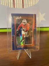 2025 Panini Donruss Optic - Donruss Threads Von Miller #DTBH-VMR Blue Hyper...