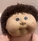 Cabbage Patch kids 1978/82 Brown Buzzed Yarn Hair And Brown Eyes Blushed Cheeks