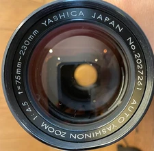 *Exc+5* Yashica Auto Yashinon Zoom 75-230mm F/4.5 Telephoto Lens M42 From Japan