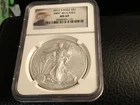 2012 $1 American Silver Eagle 1 oz NGC MS69