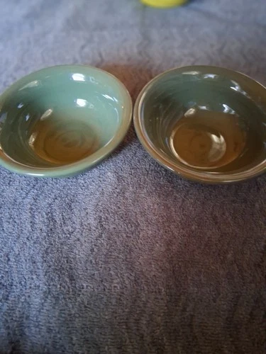 Fiesta Sage Small Bullion Bowls (2)