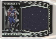 2018 Panini Obsidian Rookie Eruption Relics 53/100 Rashaad Penny #RE-27 7zf