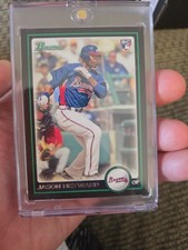 2010 Bowman Baseball Jason Heyward Black & Green Border SSP Rookie Card #200 . rookie card picture