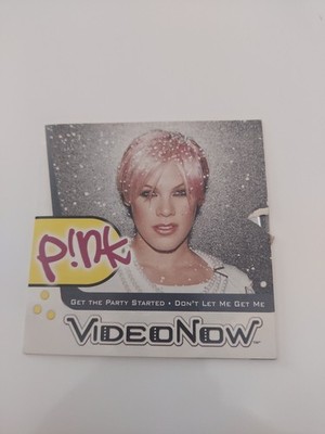 Pink Get The Party Started Don't Let Me Get Me Music Video Now PVD SEALED!