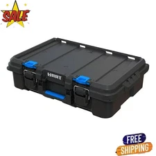 Mobile Tool Storage Stack System Tool Box W/ Dividers Organizer Durable Plastic