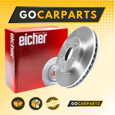 FOR Chevrolet Malibu 2.4 2012>2024 296 mm Front BRAKE DISCS X2 Vented EICHER