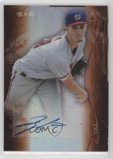 2014 Bowman Sterling Prospect Orange Refractor 21/75 AJ Cole #BSPA-AC Auto i5q
