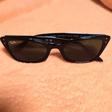 Ray-Ban Lady Burbank RB2299 Black Cat Eye Gre...
