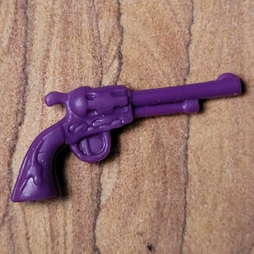 Vtg TMNT Crazy Cowboy Don GUN pistol Wacky Wild West purple weapon accessory