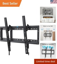 Tilt TV Wall Mount Bracket Low Profile for Most 37-90 Inch LED LCD OLED Plasm...