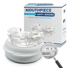 Stop Snoring Mouthpiece Sleep Apnea Guard Bruxism Anti Snore Pure Grind Aid Tray