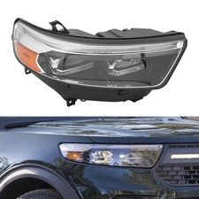Headlight RH For 2020-2024 Ford Explorer XLT/Limited Right Passenger NON-AFS