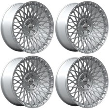 Set of 4 19in Silver Alloy Wheel Rims for 2005+ Mercedes-Benz, RTX9CDA 19x8.5 5x