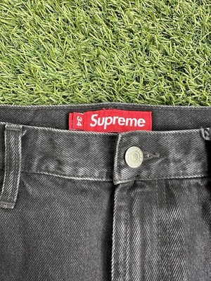 Supreme Baggy Jeans Black 34