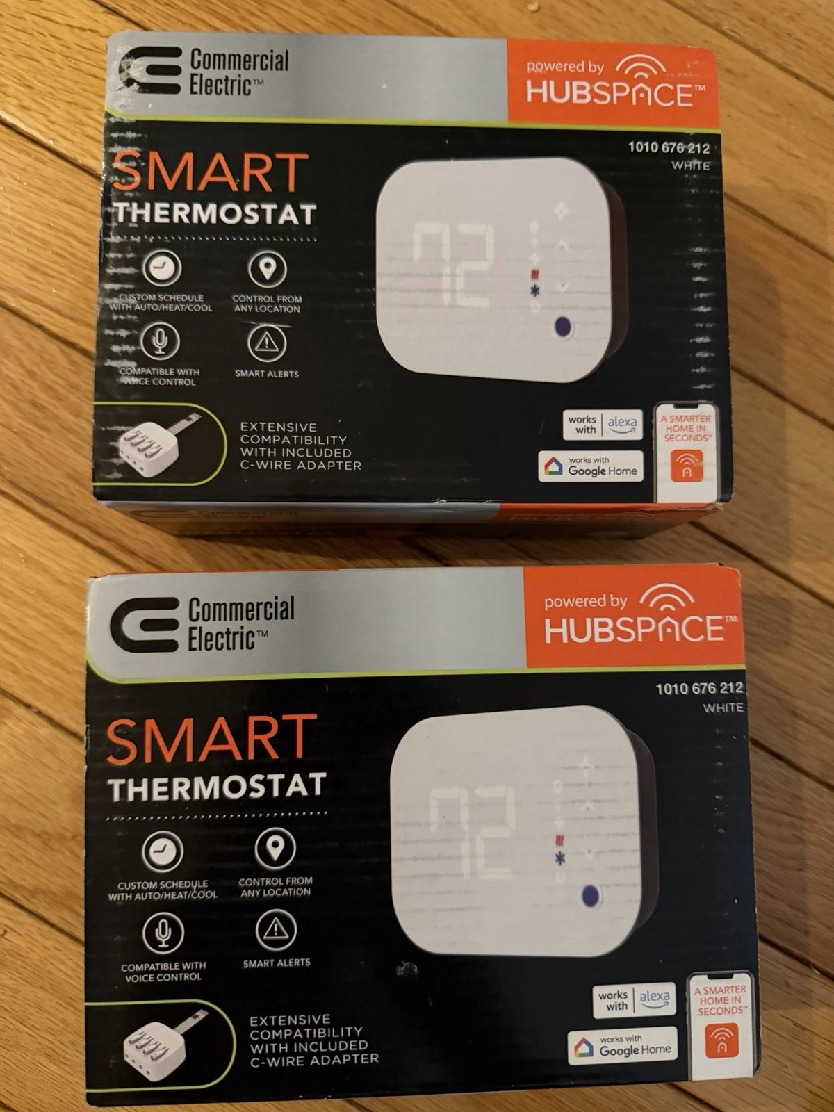 2 COMMERCIAL ELECTRIC SMART THERMOSTAT HTSA15CWB