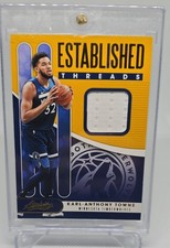 2019-20 Panini Absolute Memorabilia - Established Threads Karl-Anthony Towns...