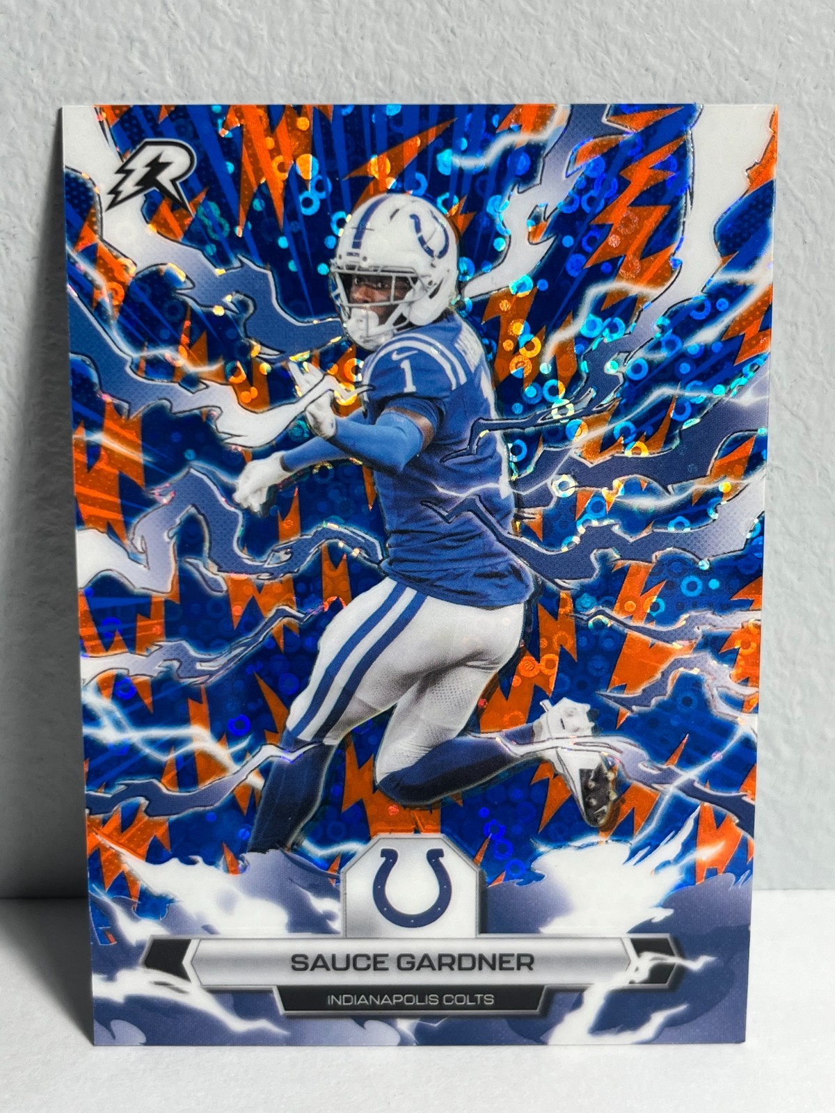2026 Topps Resurgence Sauce Gardner #43 Blue Orange Spark Colts
