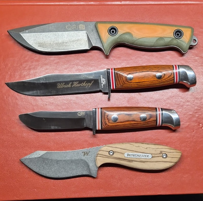  4 X Jagdmesser Gürtelmesser Herbertz Winchester Phoenix knife