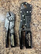 Craftsman Professional Auto Lock Adjustable Locking Pliers No. 45307 And 45309