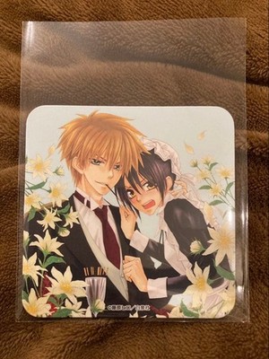 Maid Sama! Collaboration Cafe Coaster Bromide motto Misaki Usui Takumi