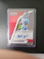 2022 Panini Chronicles Draft Picks - Threads Rookie Signatures Braylon Sanders 