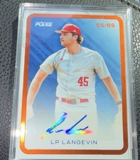 Pulse 2025 Pulse Baseball LP Langevin Autograph #55/59 PB-LL