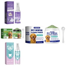 Dog Cat Pet Oral Health Care For Daily Care Teeth Cleaning Grooming Easy To Use